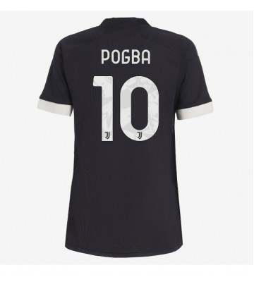 Juventus Paul Pogba #10 Replika Tredjetrøje Dame 2023-24 Kortærmet